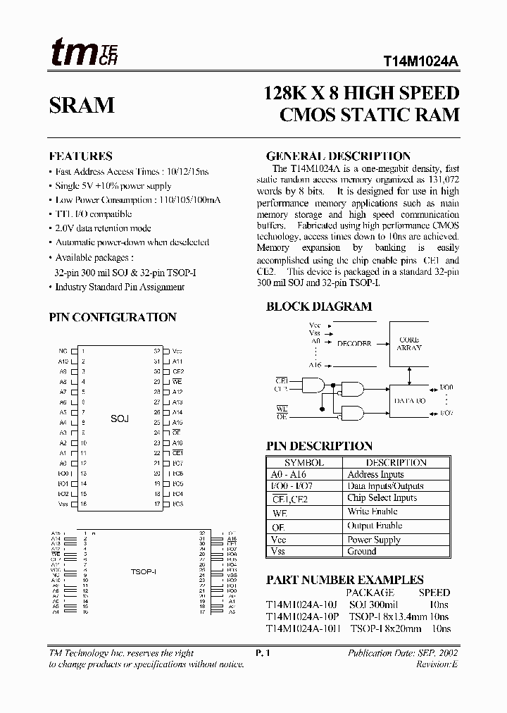 T14M1024A-10H_484750.PDF Datasheet