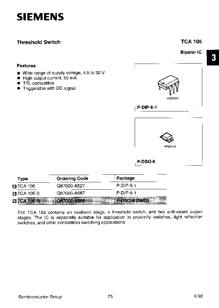 TCA105_485603.PDF Datasheet