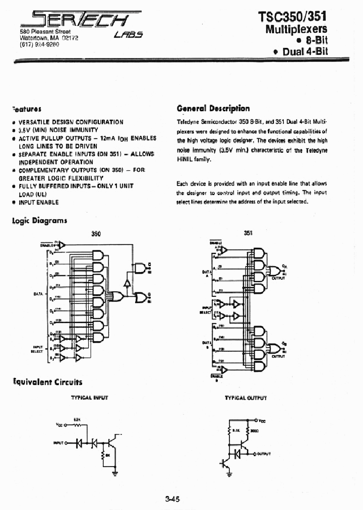TSC351_436212.PDF Datasheet