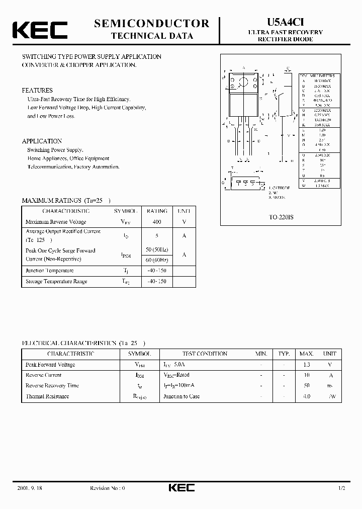 U5A4CI_435514.PDF Datasheet