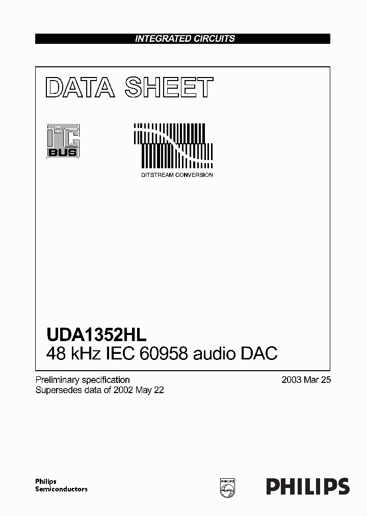 UDA1352HL_467146.PDF Datasheet