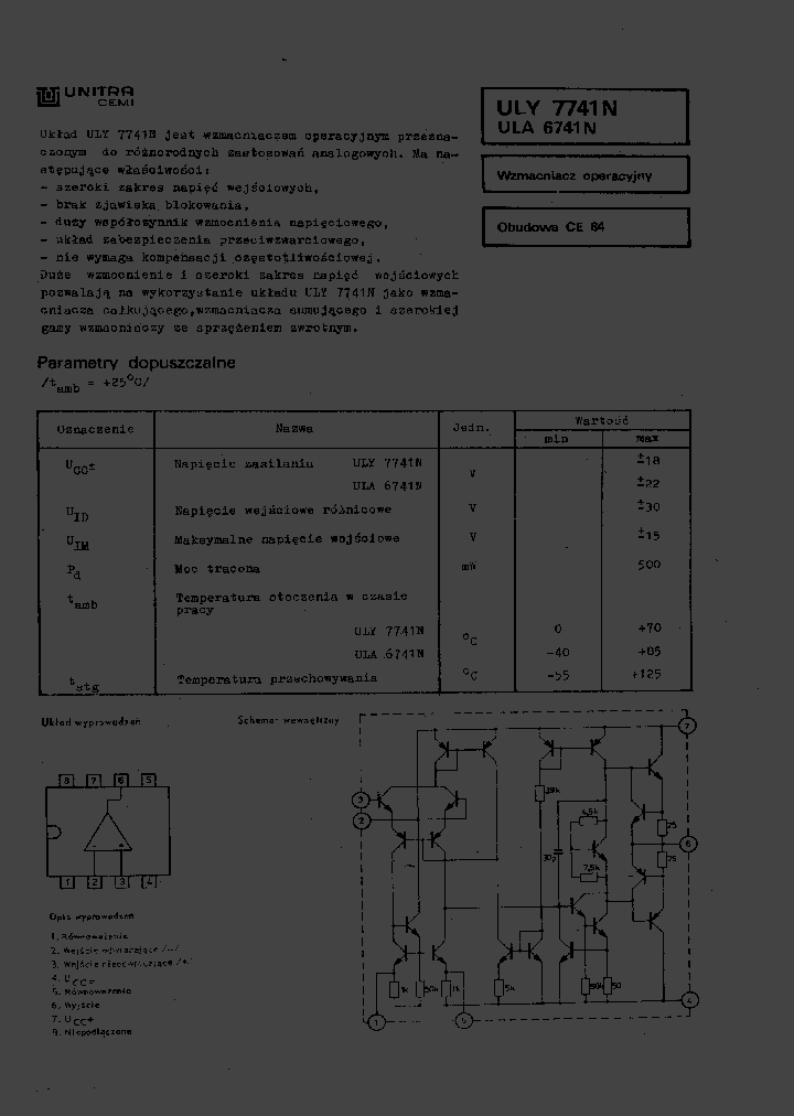 ULA6741N_473618.PDF Datasheet