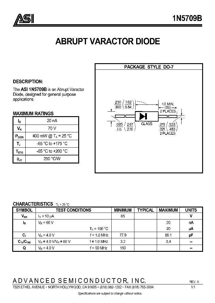 1N5709B_537010.PDF Datasheet