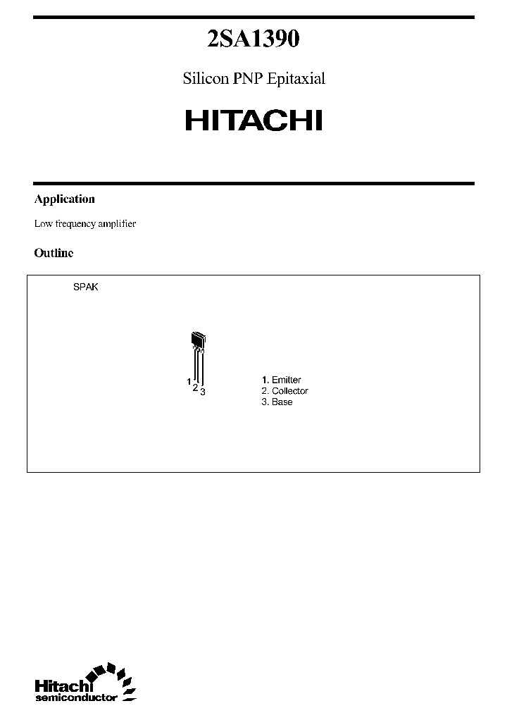 2SA1390_505034.PDF Datasheet