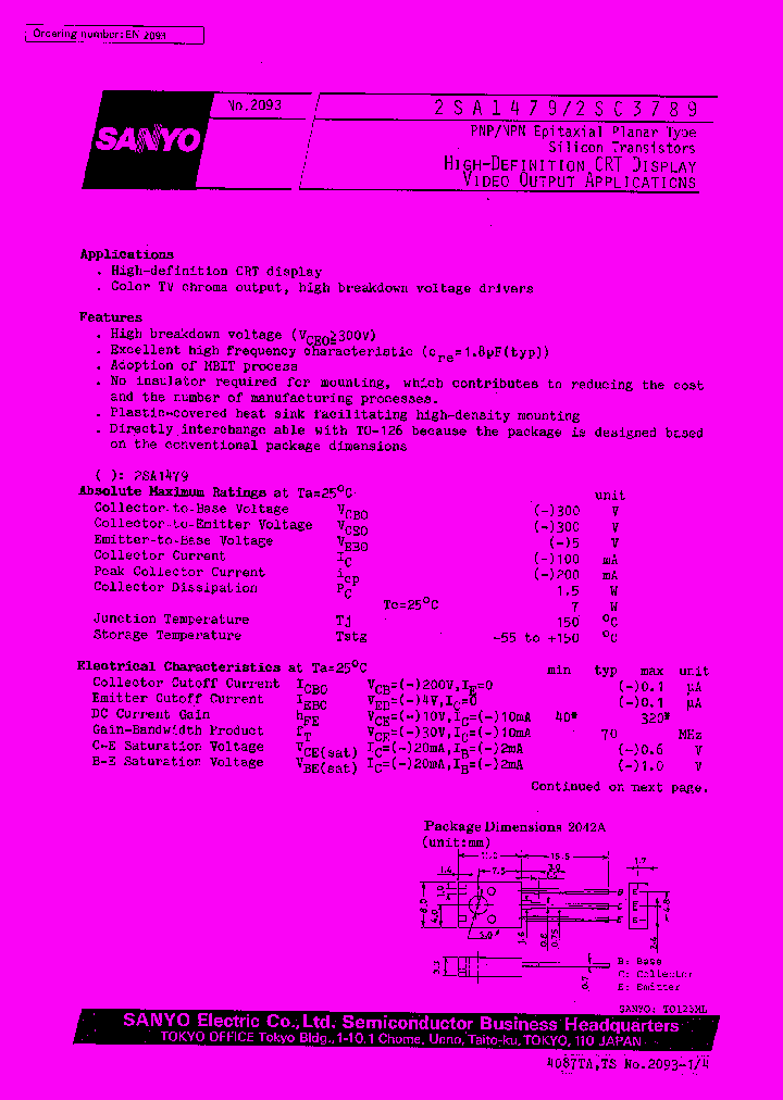 2SA1479_526678.PDF Datasheet