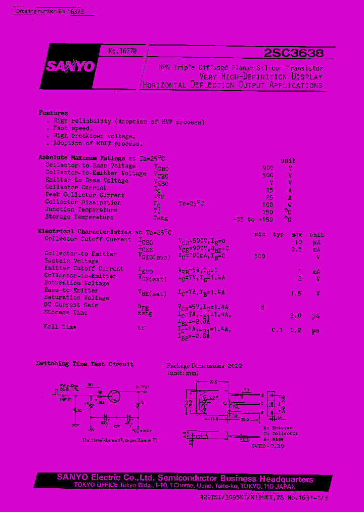 2SC3638_511774.PDF Datasheet