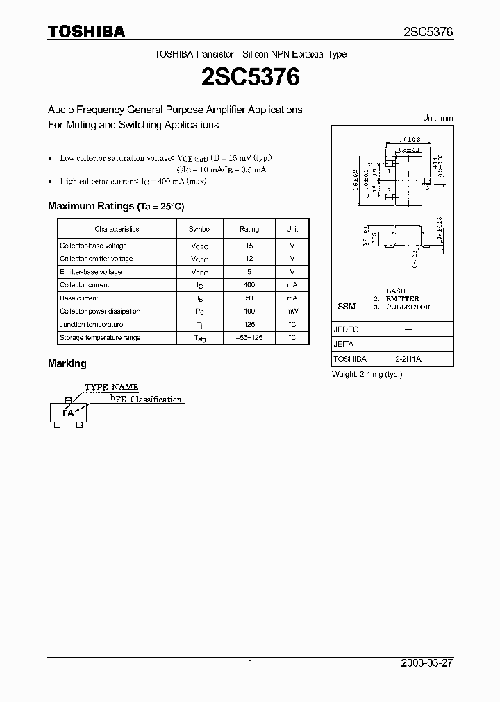 2SC5376_524041.PDF Datasheet