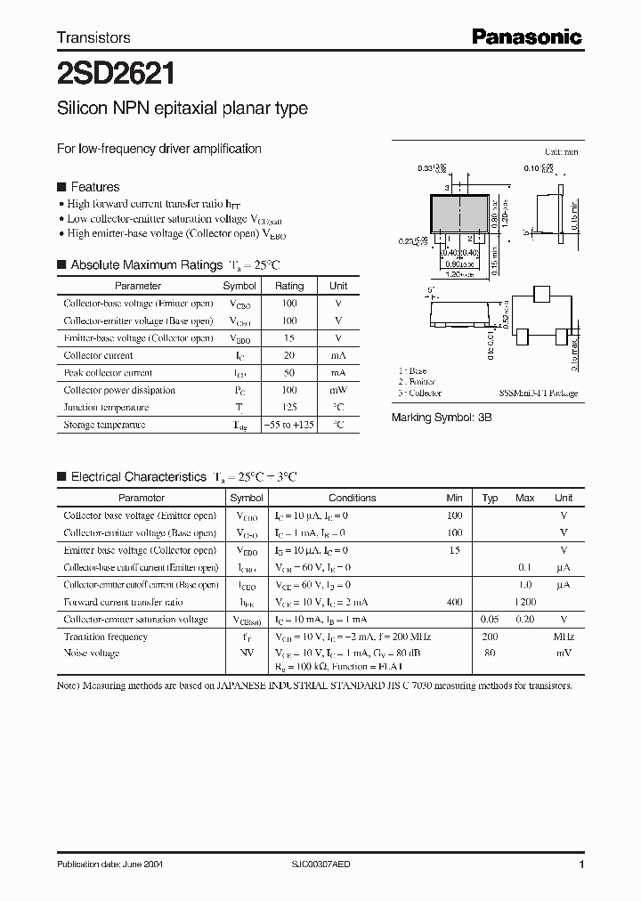 2SD2621_541115.PDF Datasheet