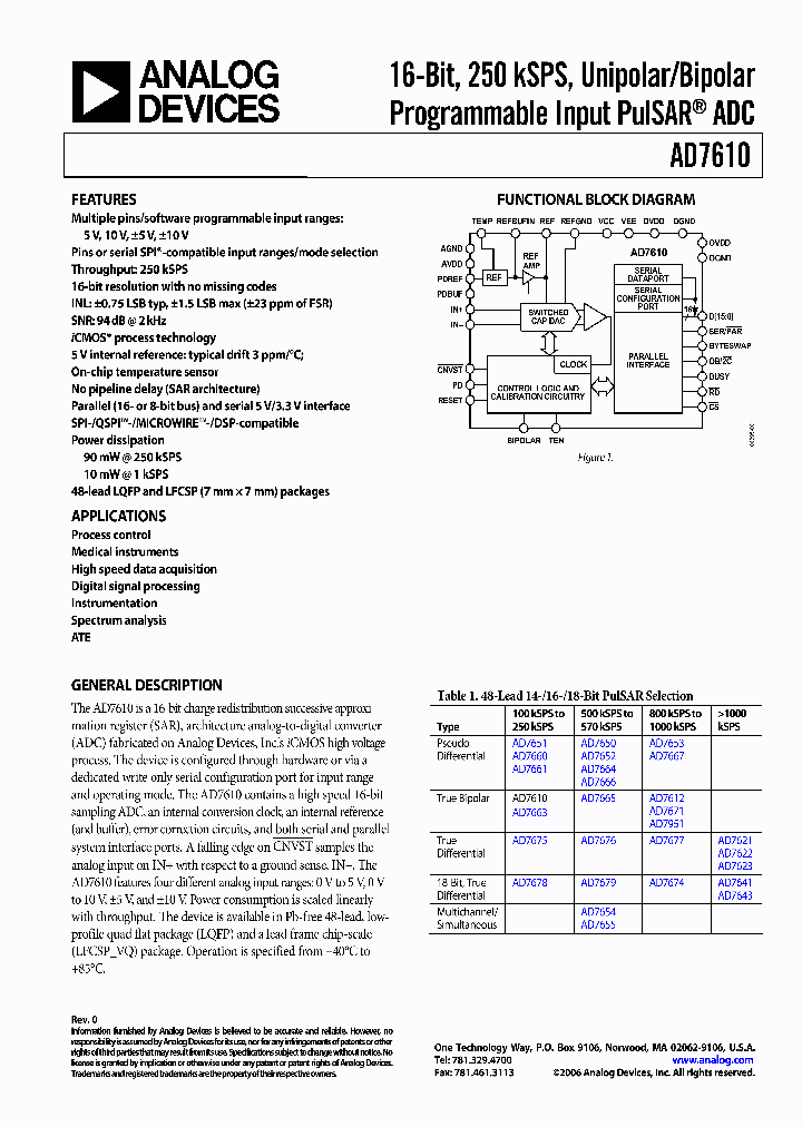 AD7610_537032.PDF Datasheet