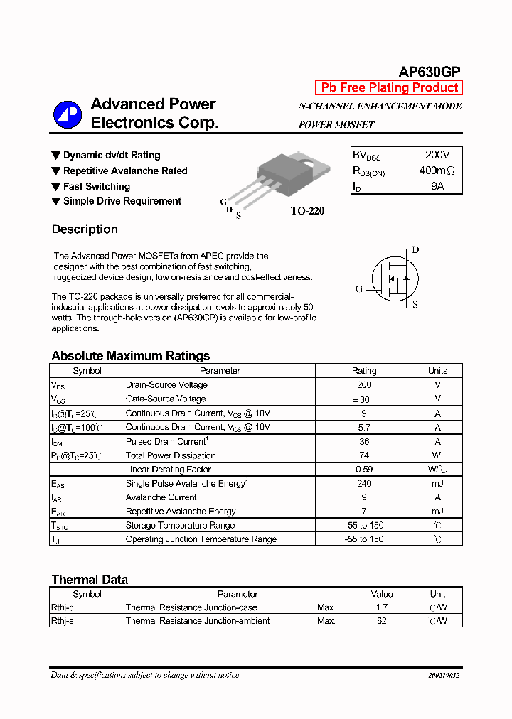 AP630GP_548217.PDF Datasheet