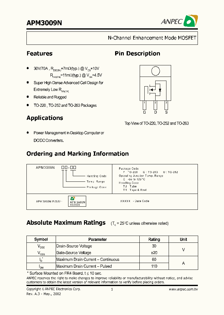 APM3009NUC-TR_508837.PDF Datasheet