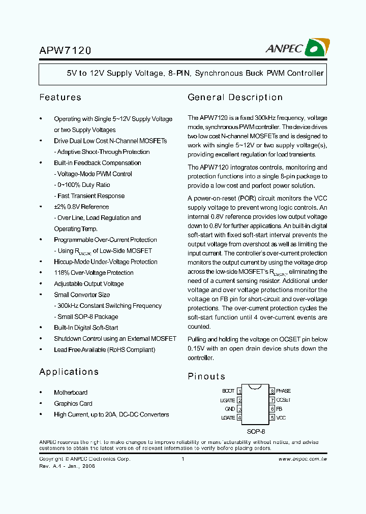 APW7120_541600.PDF Datasheet