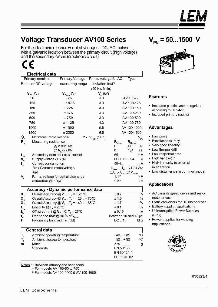 AV100-500_493131.PDF Datasheet