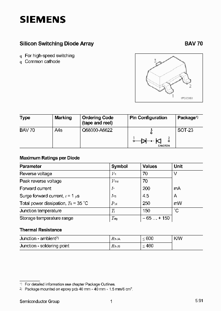 BAV70_546389.PDF Datasheet