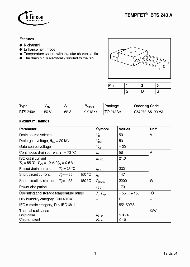 BTS240A_528020.PDF Datasheet