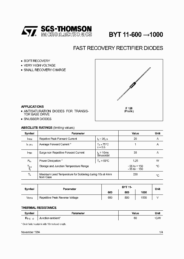 BYT11-600_550938.PDF Datasheet