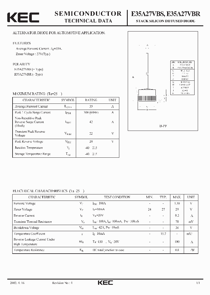 E35A27VBR_498981.PDF Datasheet