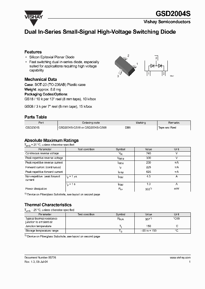 GSD2004S_533105.PDF Datasheet