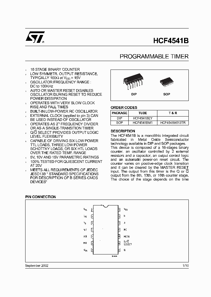 HCF4541M013TR_548236.PDF Datasheet