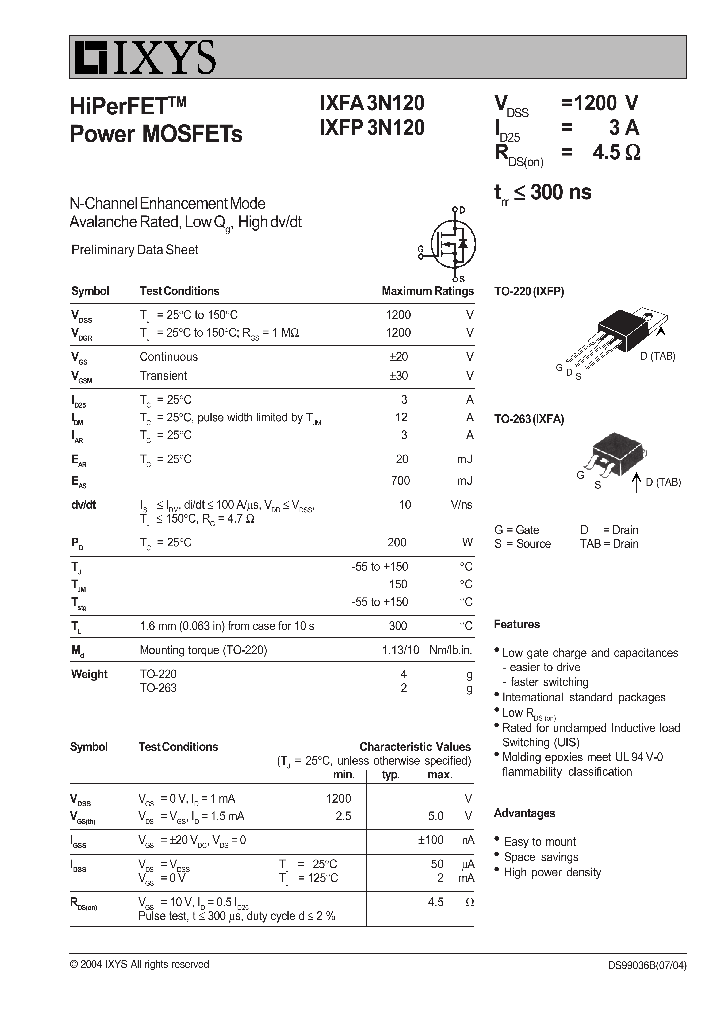 IXFA3N120_497210.PDF Datasheet