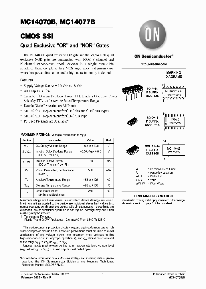 MC14070B_516601.PDF Datasheet