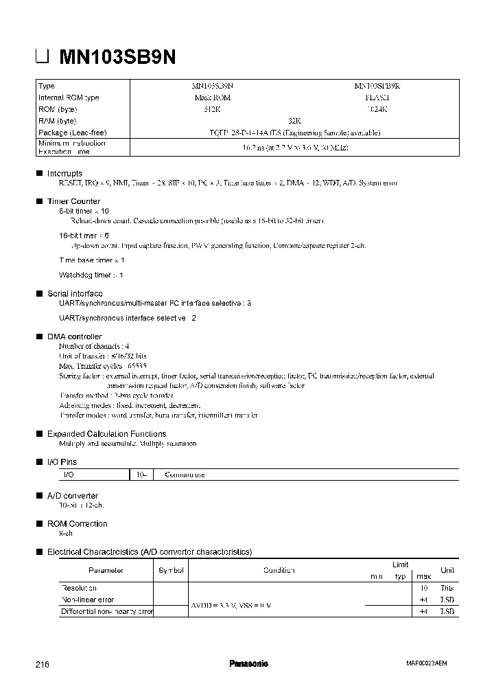 MN103SB9N_555026.PDF Datasheet