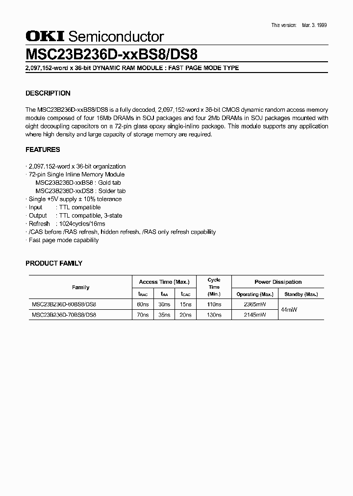 MSC23B236D-XXDS8_549560.PDF Datasheet