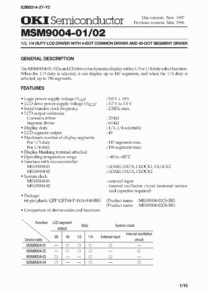 MSM9004-02_534855.PDF Datasheet