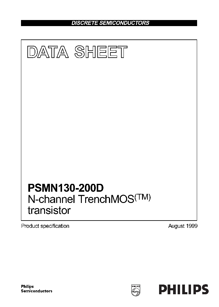 PSMN130-200D_491925.PDF Datasheet