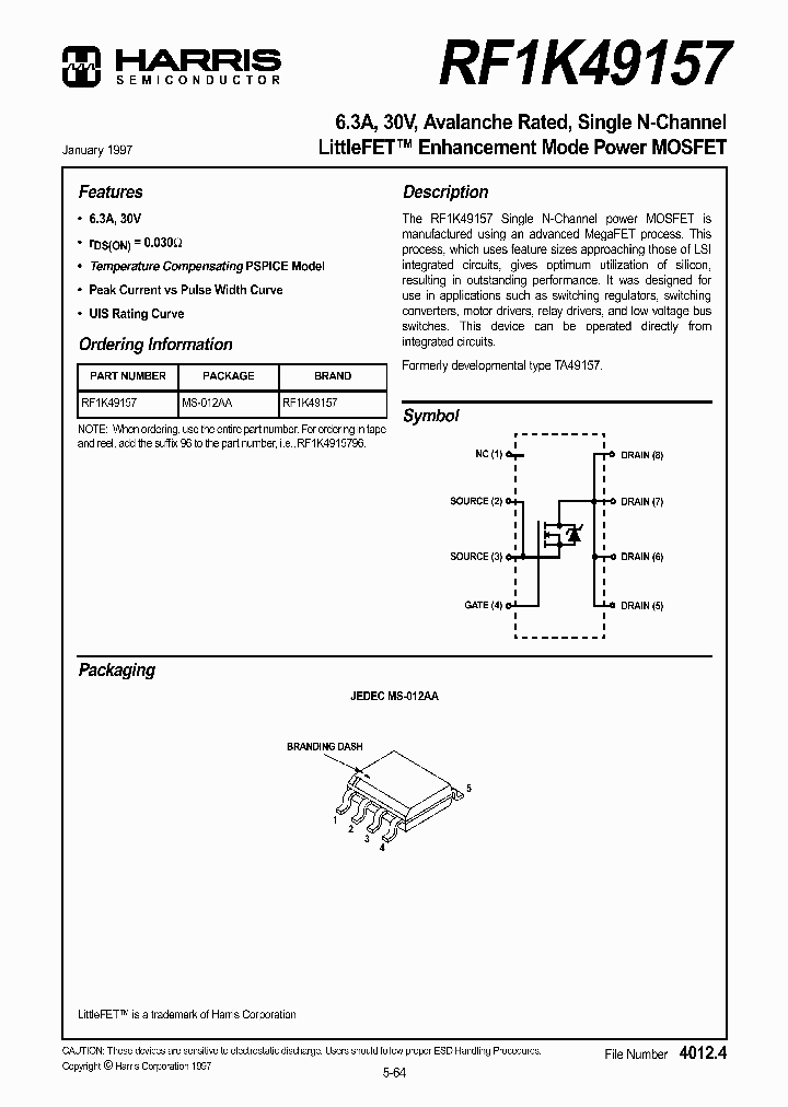 RF1K49157_533785.PDF Datasheet