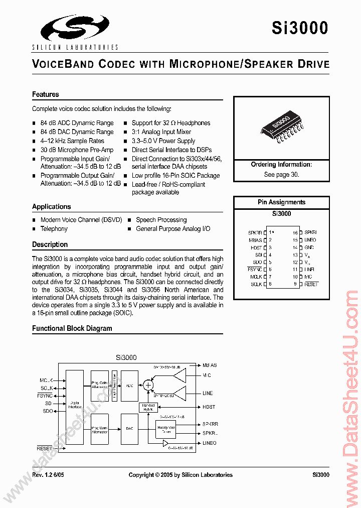 SI3000_537460.PDF Datasheet