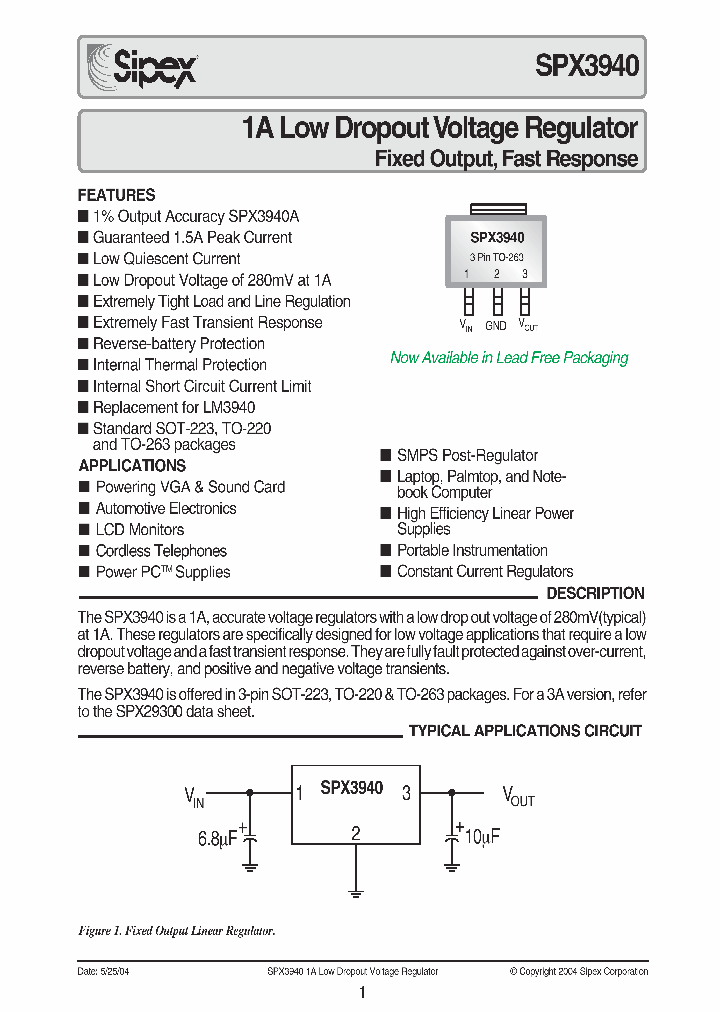SPX3940AM3-18_548511.PDF Datasheet