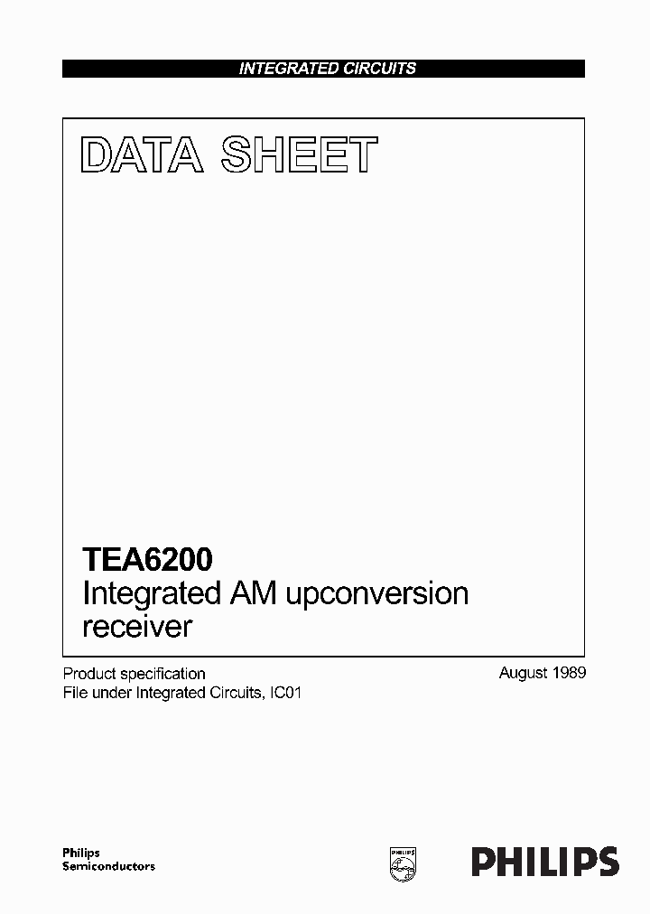 TEA6200_499033.PDF Datasheet