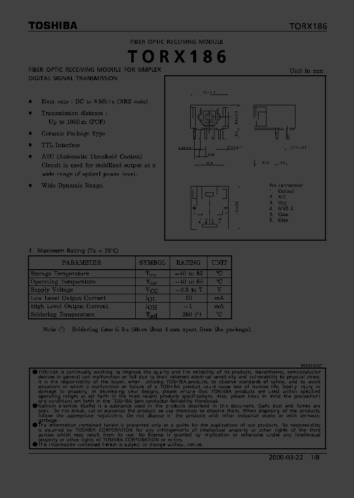 TORX186_518840.PDF Datasheet