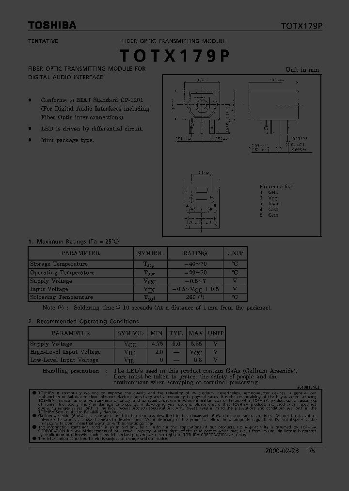 TOTX179P_548222.PDF Datasheet