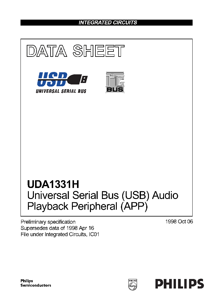 UDA1331H_493694.PDF Datasheet