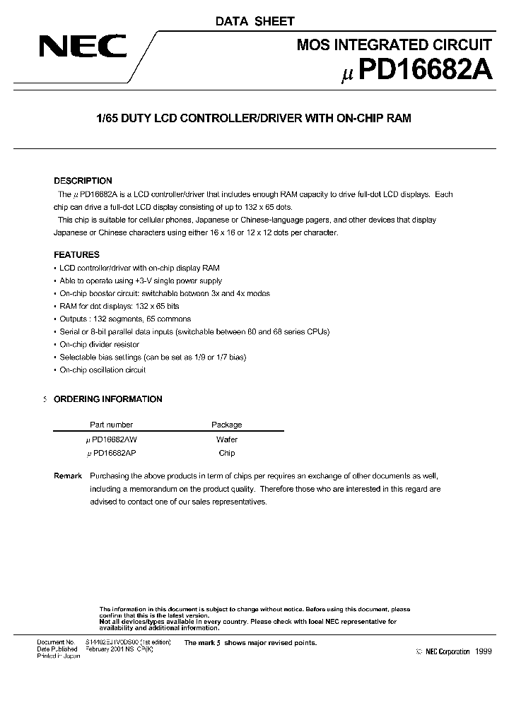 UPD16682A_491322.PDF Datasheet