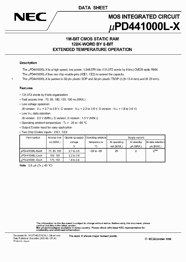 UPD441000L-X_503577.PDF Datasheet