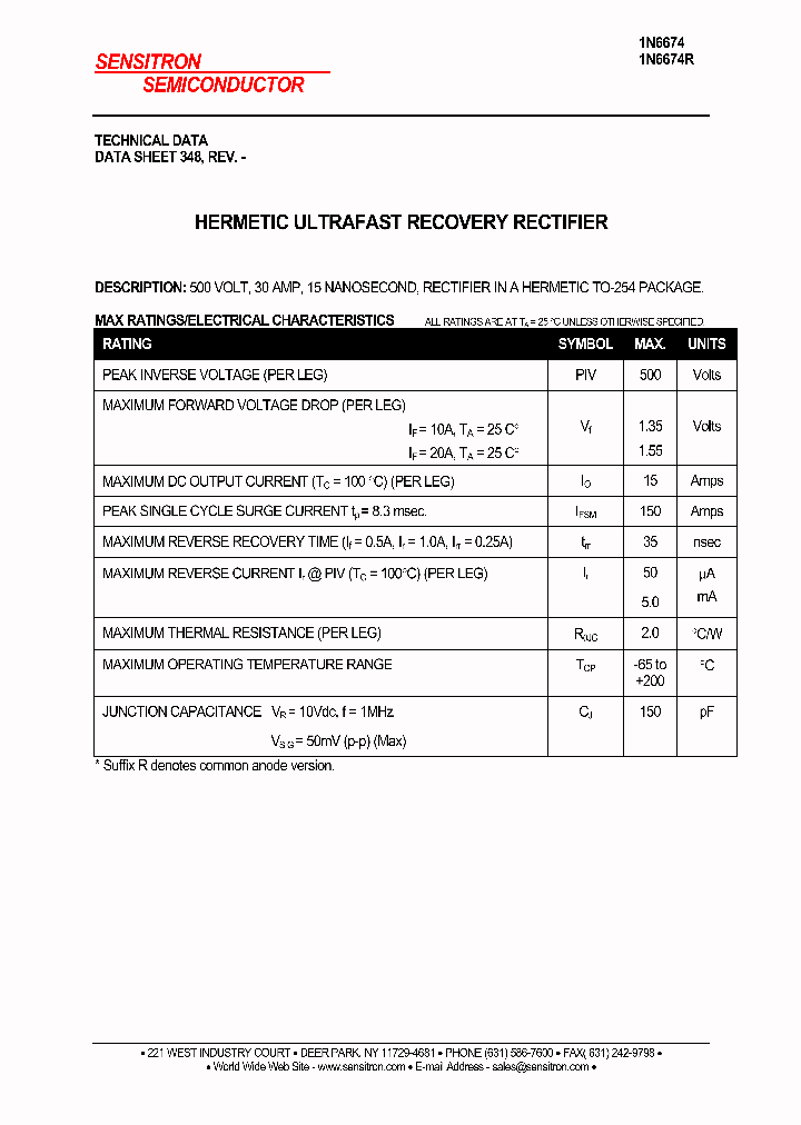 1N6674_623507.PDF Datasheet