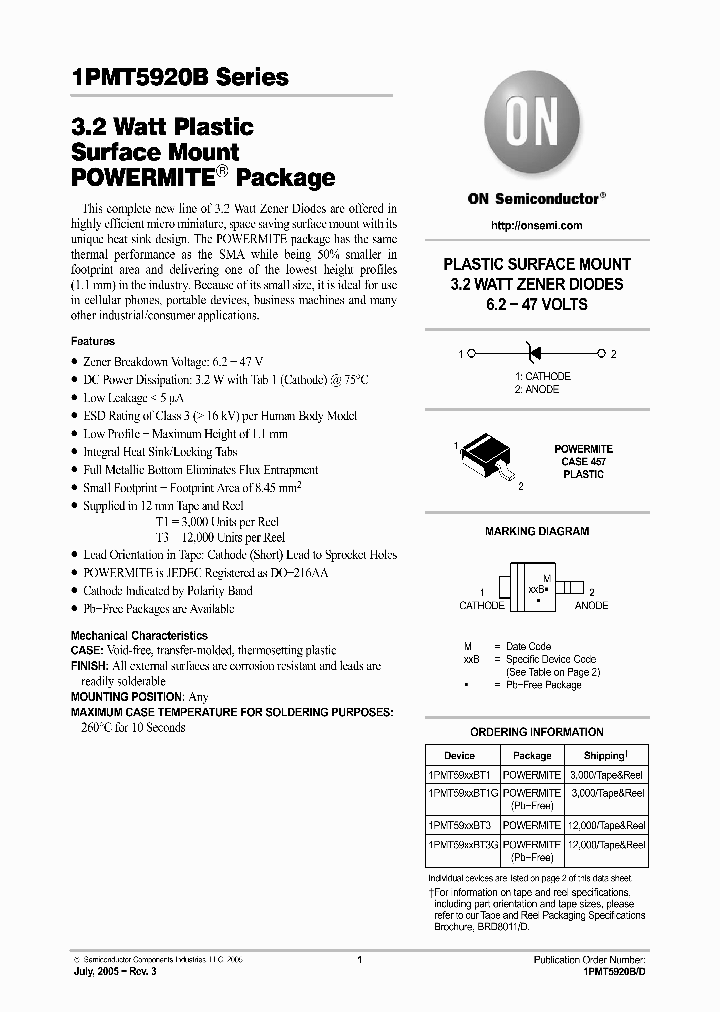 1PMT5920B05_736368.PDF Datasheet