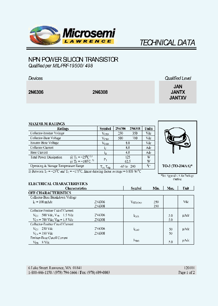 2N6308_189322.PDF Datasheet