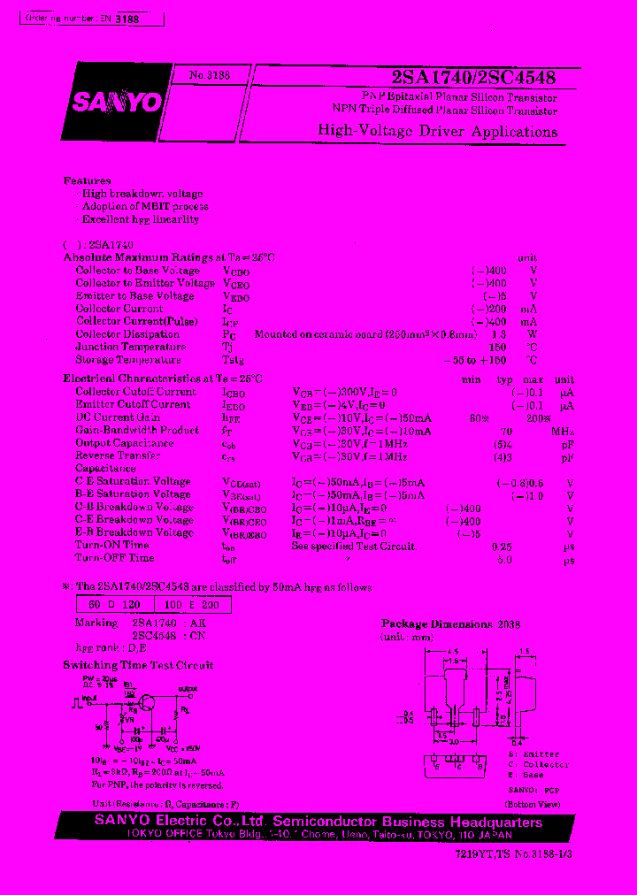 2SA1740_749619.PDF Datasheet