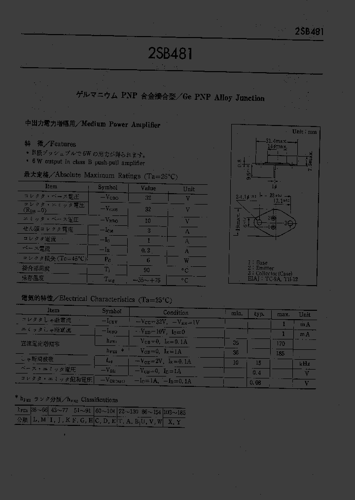2SB481_776786.PDF Datasheet