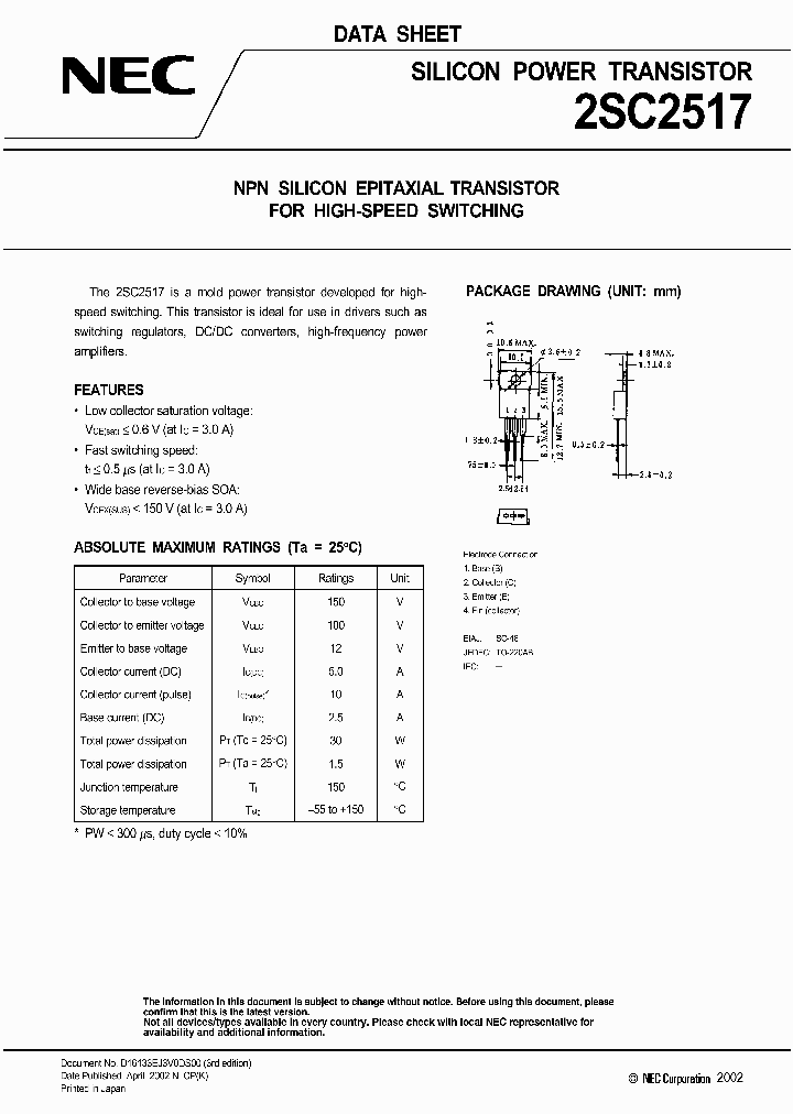 2SC2517-Z_777109.PDF Datasheet