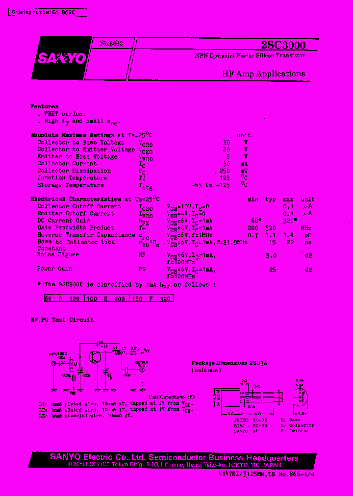 2SC3000_572029.PDF Datasheet