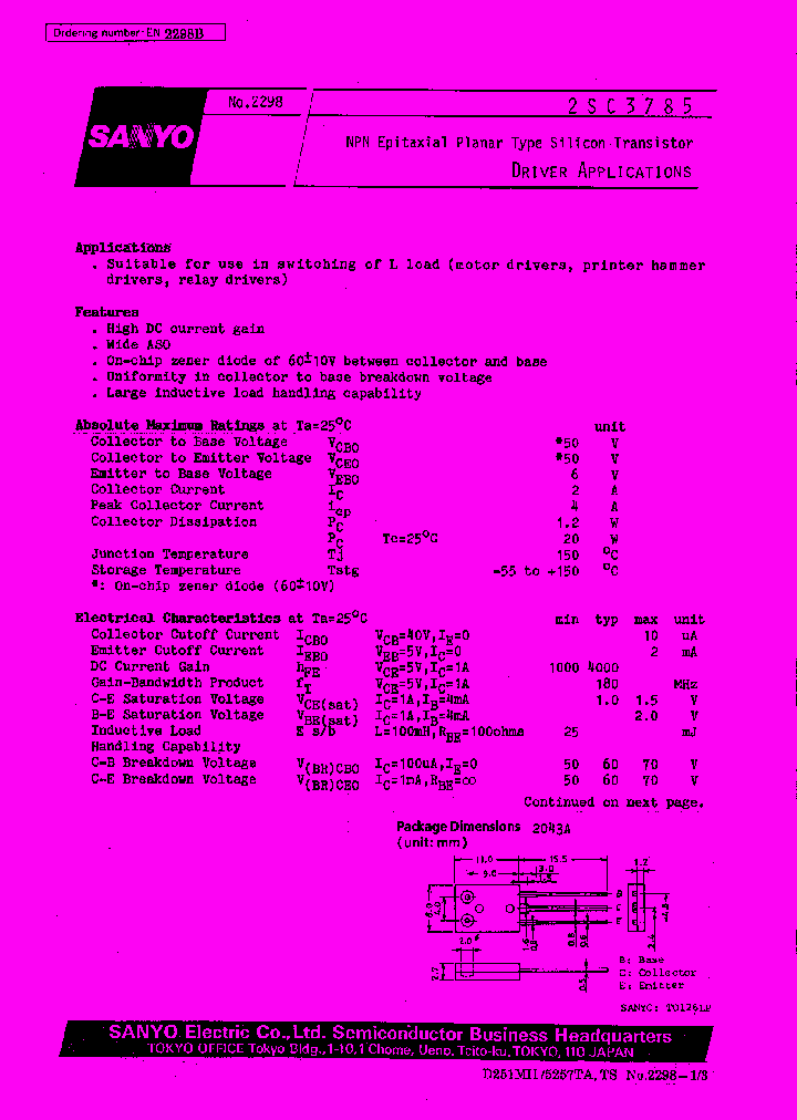 2SC3785_777366.PDF Datasheet