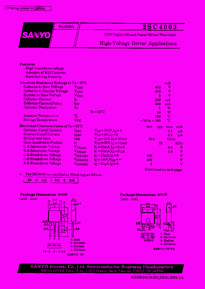 2SC4003_567186.PDF Datasheet