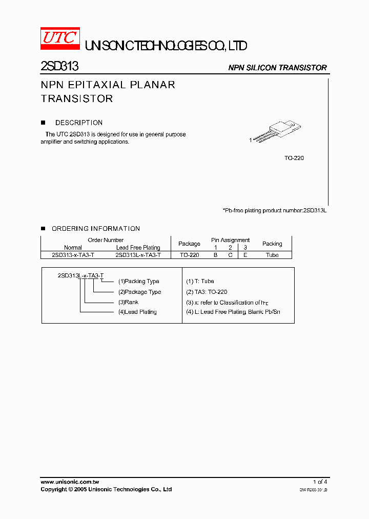 2SD313-C-TA3-T_747515.PDF Datasheet