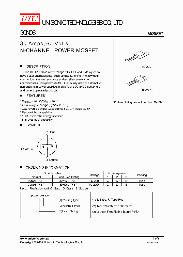 30N06-TF3-R_737999.PDF Datasheet