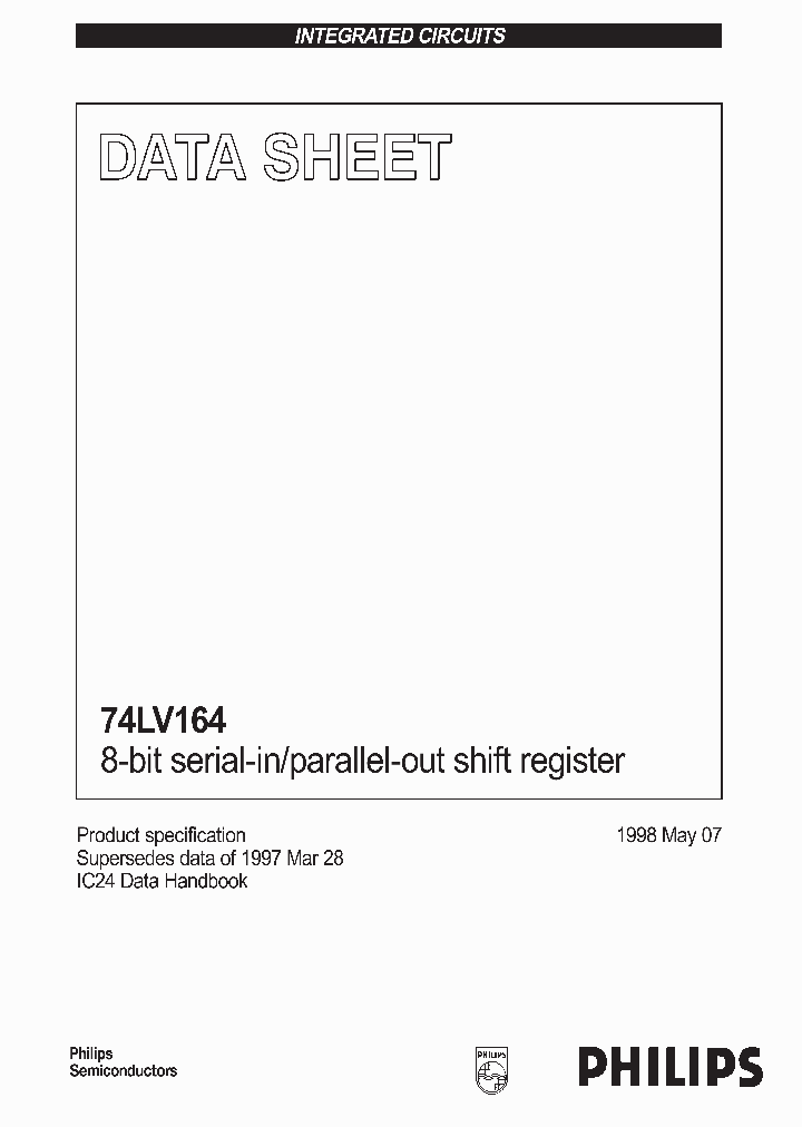 74LV164_57067.PDF Datasheet